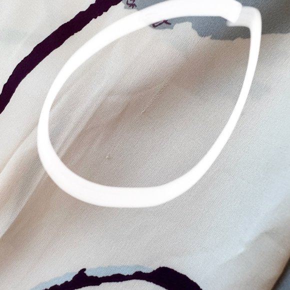 Entro Poppy Mixed Print Button Down Top | S - Picture 11 of 11